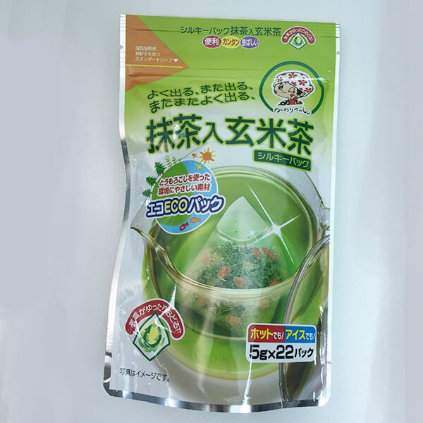 §獨具衣格§ 日本直送 H090 日本產 抹茶入玄米茶 可冷泡 5gX22