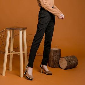 §獨具衣格§ ○台灣製○ G9843 口袋紅線裝飾內搭長褲